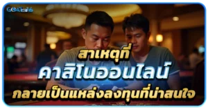 สาเหตุที่คาสิโนแบบออนไลน์